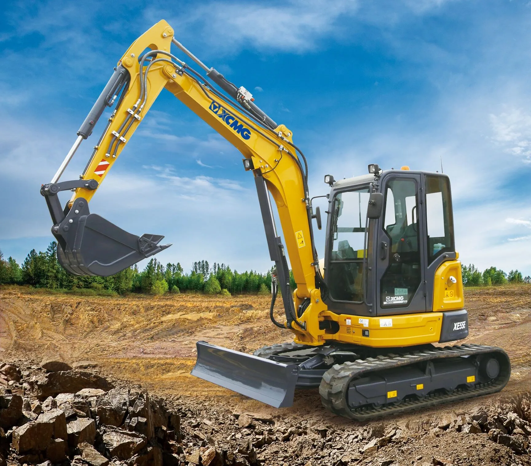 Minirypadlo XCMG XE55E – foto 2