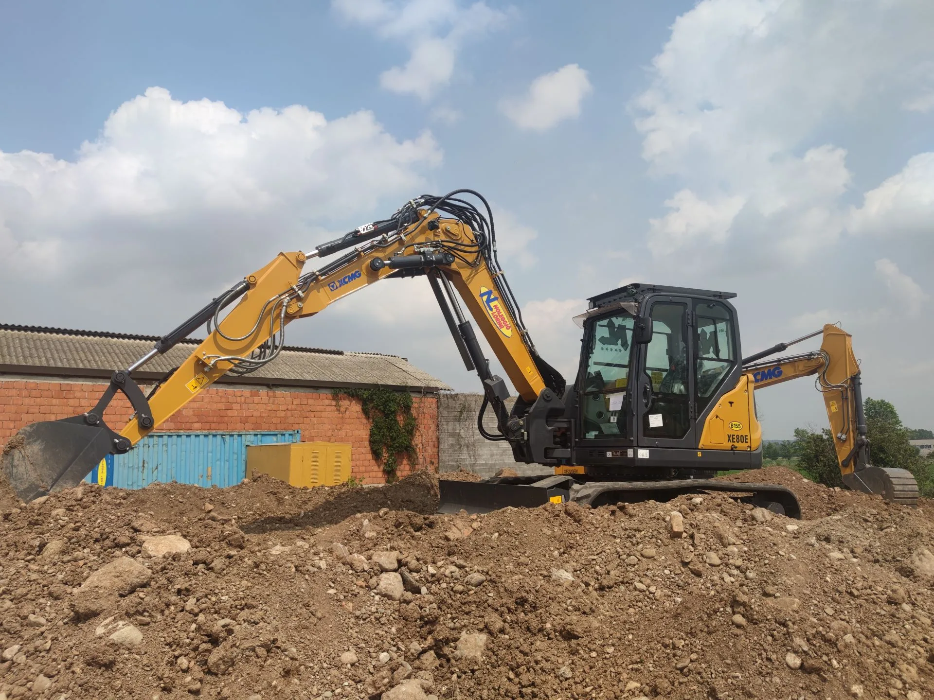 Minirypadlo XCMG XE80E – foto 3