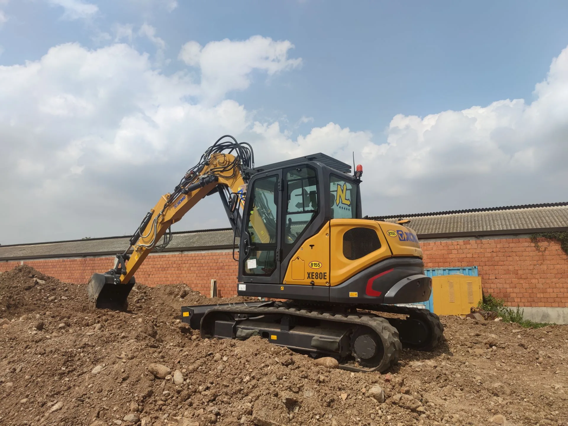 Minirypadlo XCMG XE80E – foto 4