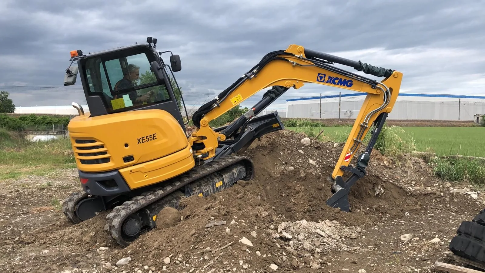 Minirypadlo XCMG XE55E – foto 3